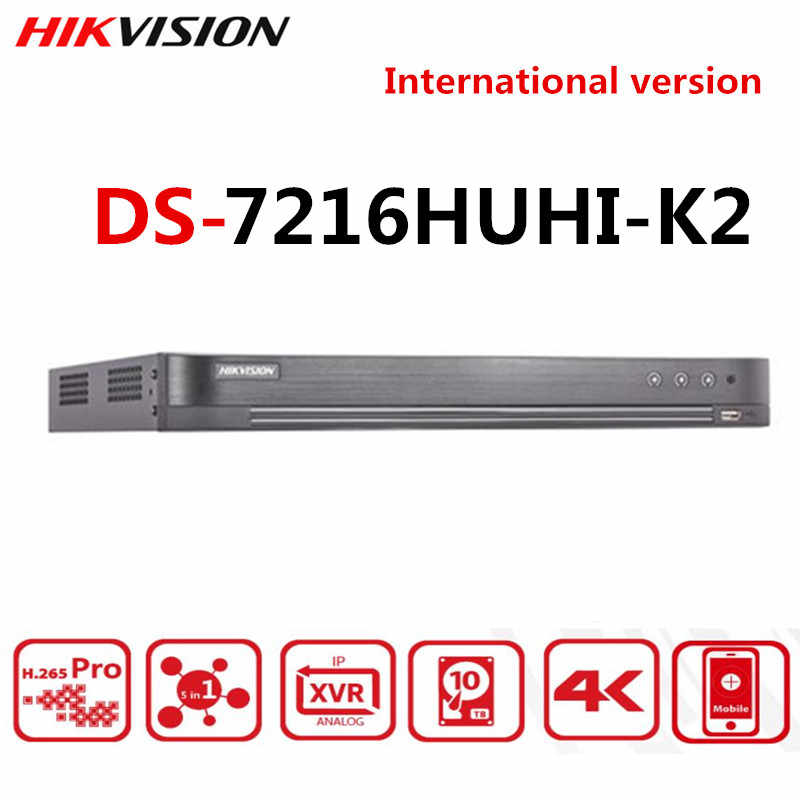 Hikvision Ds 7216huhi K2 16ch Dvr Up To 8mp H 265 Pro H 265 Dvr Trinidad And Tobago